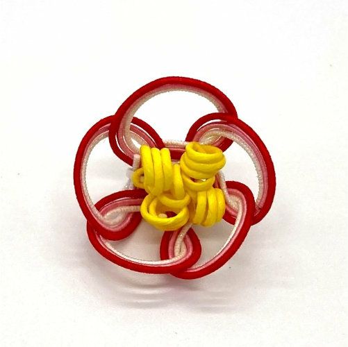 水引3本立体梅結び　文字無し