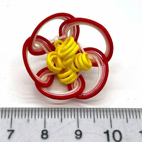 水引3本立体梅結び　定規付