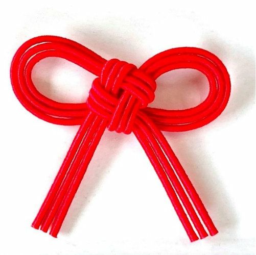 水引検定　叶結びリボンの画像