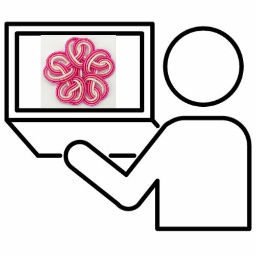 水引2次検定　桜結び　イメージ画像